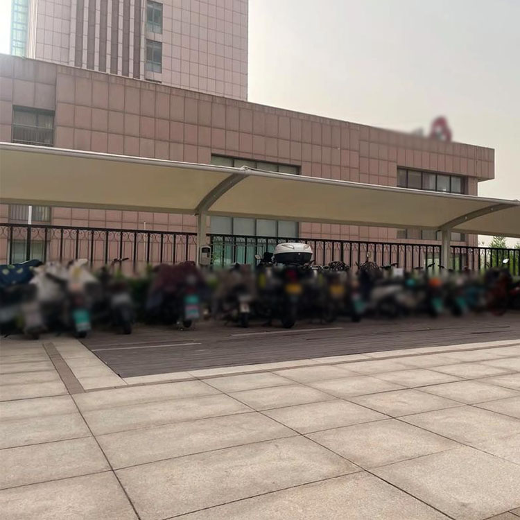 永清县膜结构电动车棚