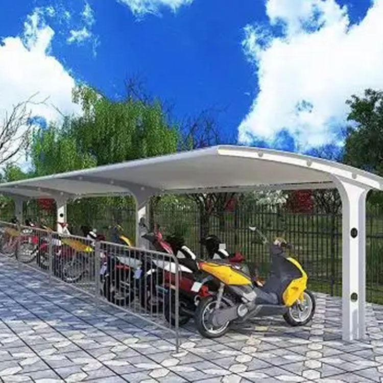 永清县膜结构电动车棚